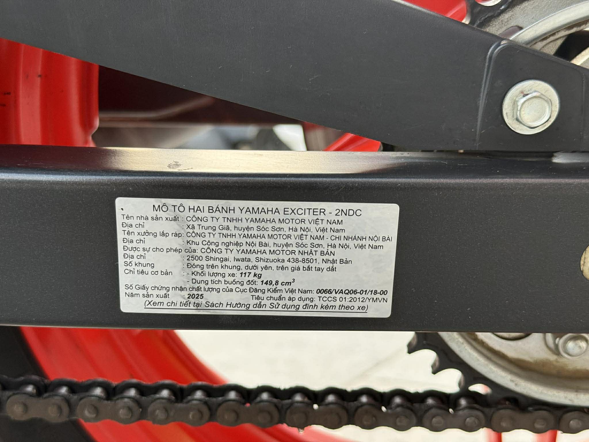 (Đã bán) Yamaha Exciter 150 2025 - Ảnh 11