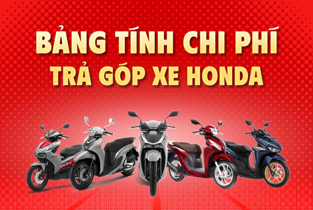 Lãi suất mua xe máy trả góp là bao nhiêu