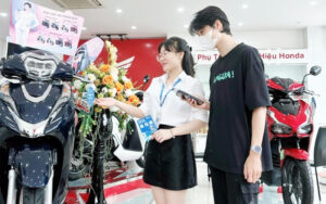 Mua xe máy trả góp Việt Yên
